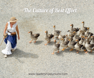 the culture of best effort